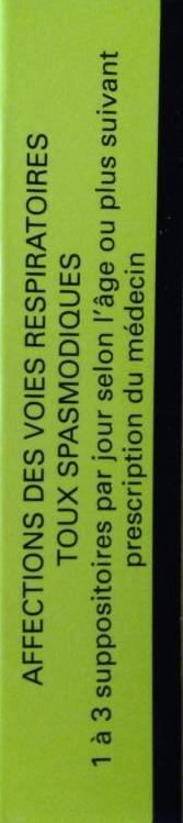 Campho-Pneumine Aminophylline Suppositories Children